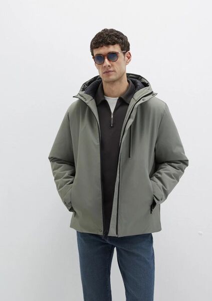 MAVİ KAPÜŞONLU CEKET ERKEK KAPÜŞONLU CEKET