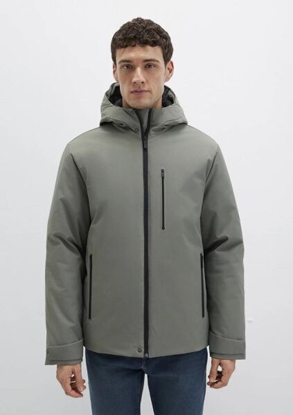 MAVİ ERKEK KAPÜŞONLU CEKET