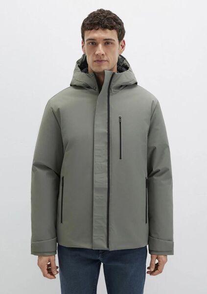 MAVİ KAPÜŞONLU CEKET ERKEK KAPÜŞONLU CEKET