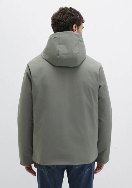 MAVİ ERKEK KAPÜŞONLU CEKET