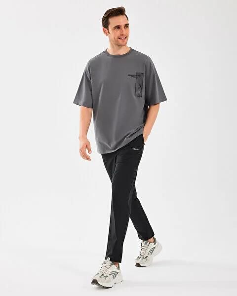 SKECHERS M HEAVYWEIGHT GRAPHIC TEE T-SHIRT UNISEX KISA KOL T-SHIRT