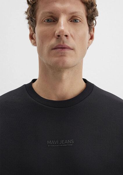 MAVİ JEANS BİSİKLET YAKA ERKEK SWEATSHIRT