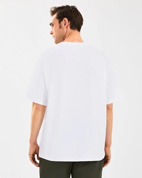 SKECHERS M HEAVYWEIGHT GRAPHIC TEE T-SHIRT UNISEX KISA KOL T-SHIRT