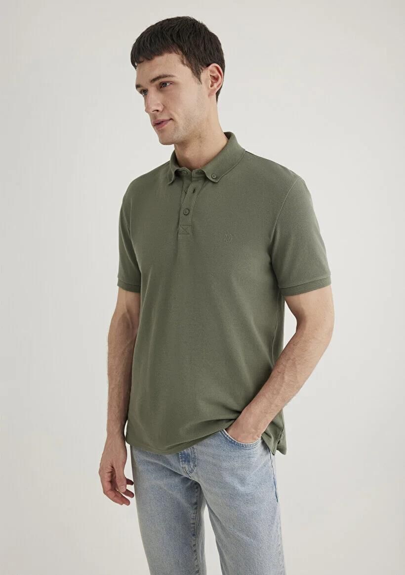 MAVİ ERKEK POLO T-SHIRT