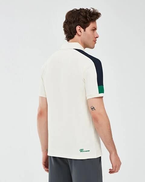 SKECHERS M COLORBLOCK POLO T-SHİRT ERKEK KISA KOL T-SHIRT