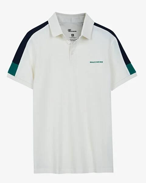 SKECHERS M COLORBLOCK POLO T-SHİRT ERKEK KISA KOL T-SHIRT