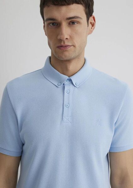 MAVİ ERKEK POLO T-SHIRT