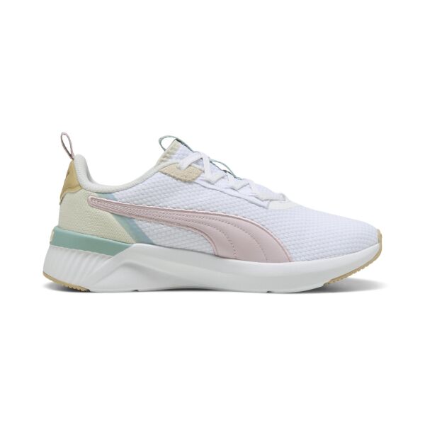 PUMA SOFTRİDE HARLİ WNS PUMA WHİTE-ALPİNE SNOW-ROSE MAUVE KADIN PERFORMANS AYAKKABI