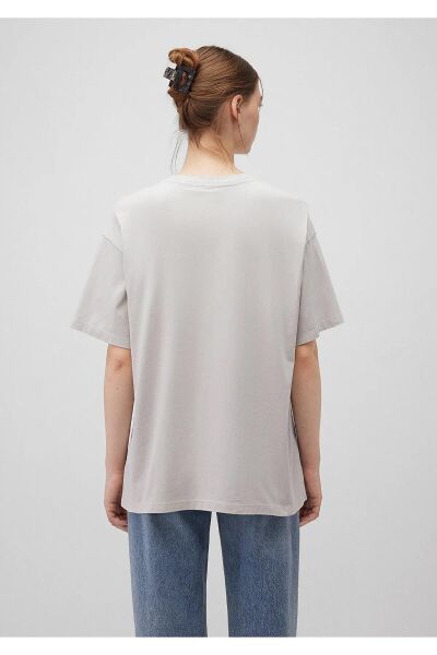 MAVİ MAVİ BASKILI TİŞÖRT KADIN LOGO T-SHIRT