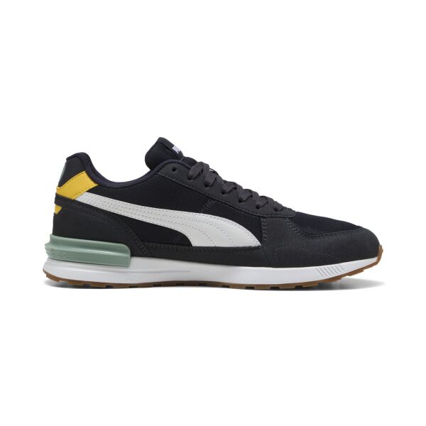 PUMA GRAVİTON NEW NAVY-PUMA WHİTE-SUNNY YELLOW ERKEK SNEAKER
