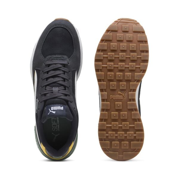 PUMA Graviton New Navy- White-Sunny Yellow ERKEK MODA AYAKKABI