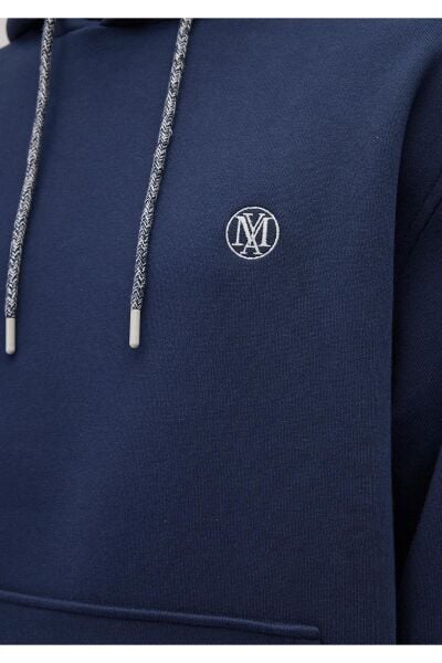 MAVİ KAPÜŞONLU SWEATSHIRT ERKEK HOODIE