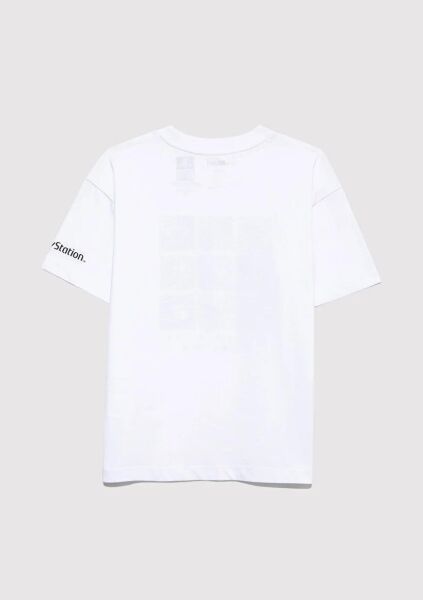 MAVİ PS NEVER STOP BASKILI ERKEK ÇOCUK PROJE, LİSANS T-SHIRT