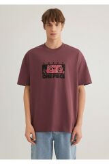 MAVİ LUFFY TİŞÖRT ERKEK PROJE, LİSANS T-SHIRT