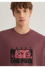 MAVİ LUFFY TİŞÖRT ERKEK PROJE, LİSANS T-SHIRT