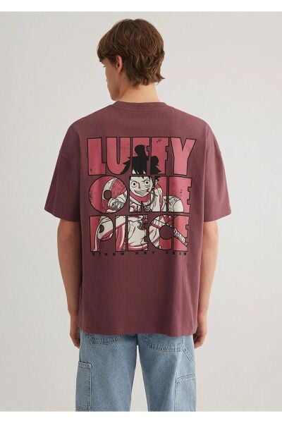 MAVİ LUFFY TİŞÖRT ERKEK PROJE, LİSANS T-SHIRT