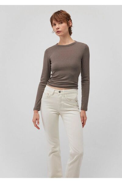 MAVİ UZUN KOLLU BASIC KADIN BASIC, SEMI BASIC