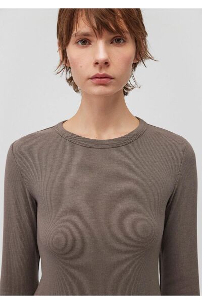 MAVİ UZUN KOLLU BASIC KADIN BASIC, SEMI BASIC