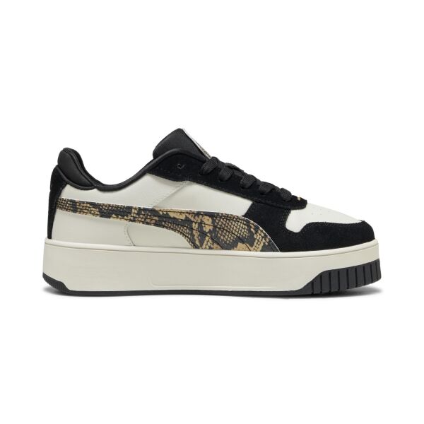 PUMA CARİNA STREET SNAKE CHİC VAPOR GRAY-PUMA BLACK-PUMA GOLD KADIN SNEAKER