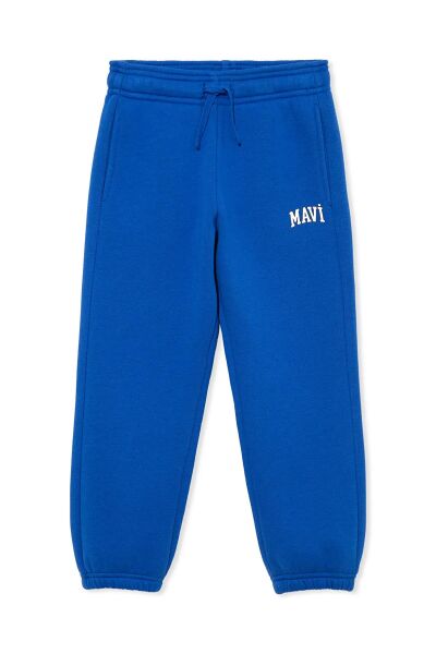 MAVİ LOGO BASKILI EŞOFMAN ALTI ERKEK ÇOCUK EŞOFMAN ALTI