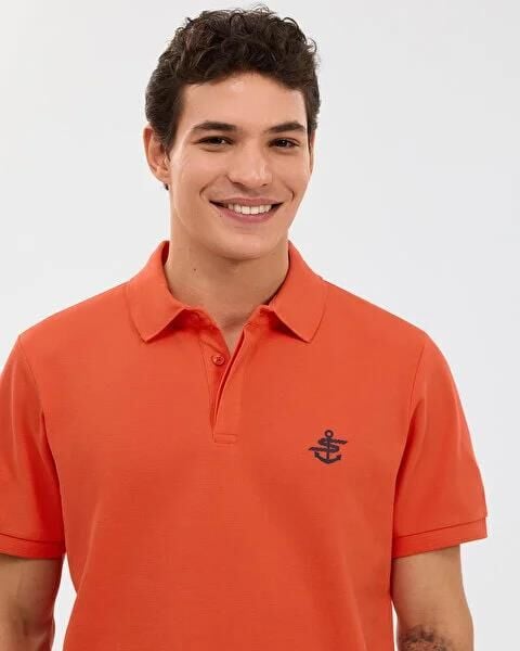 SKECHERS M LOGO PRİNTED POLO ERKEK T-SHIRT