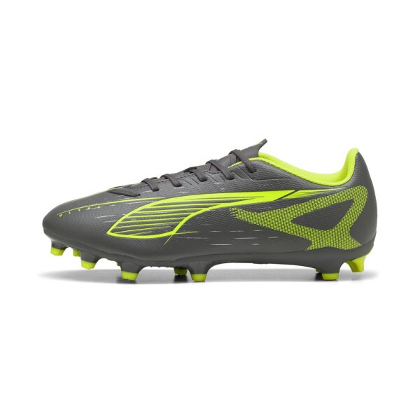 PUMA ULTRA 5 PLAY FG/AG MATTE AGED SİLVER-YELLOW ALERT-PUMA AGED SİLVER ERKEK KRAMPON