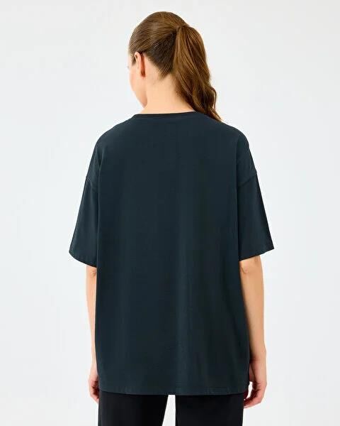 SKECHERS W HEAVY FABRIC T-SHIRT KADIN T-SHIRT