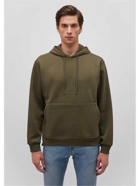 MAVİ KAPÜŞONLU SWEATSHIRT ERKEK SWEATSHIRT