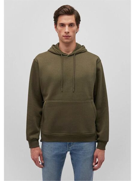 MAVİ KAPÜŞONLU SWEATSHIRT ERKEK KAPÜŞONLU SWEATSHIRT