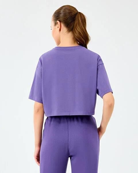 SKECHERS W HEAVY FABRIC T-SHIRT KADIN T-SHIRT