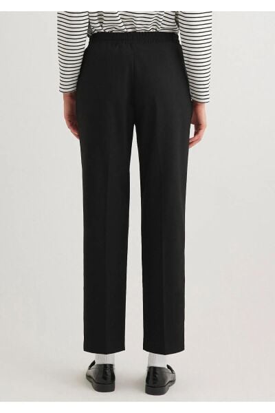 MAVİ KADIN DOKUMA PANTOLON