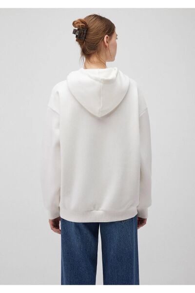 MAVİ KADIN KAPÜŞONLU SWEATSHIRT