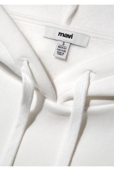 MAVİ KADIN KAPÜŞONLU SWEATSHIRT
