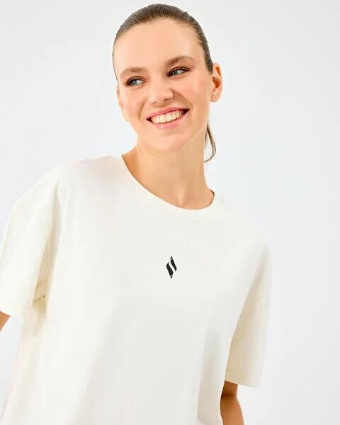 SKECHERS W LIGHT FABRIC T-SHIRT KADIN T-SHIRT