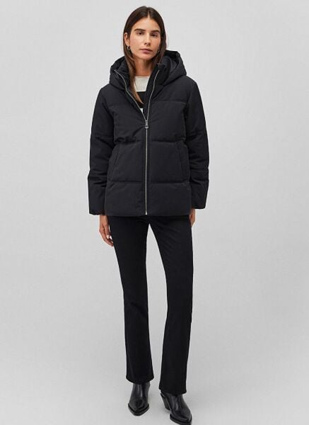 MAVİ KAPŞONLU CEKET KADIN CEKET