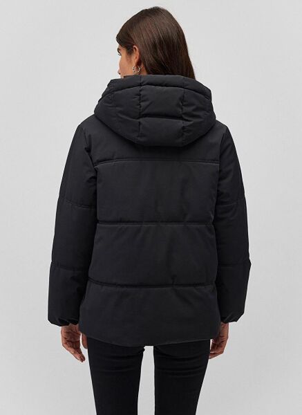 MAVİ KAPŞONLU CEKET KADIN CEKET