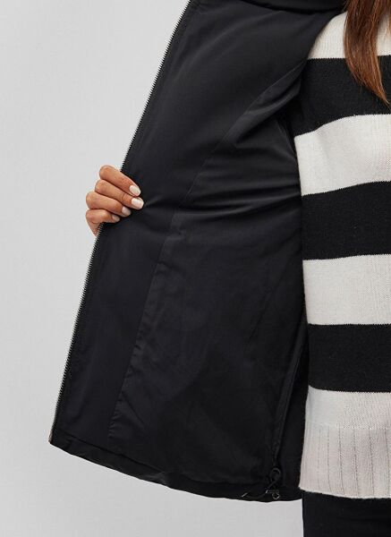 MAVİ KAPŞONLU CEKET KADIN CEKET