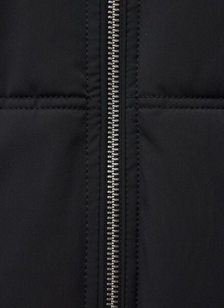 MAVİ KADIN KAPÜŞONLU MONT