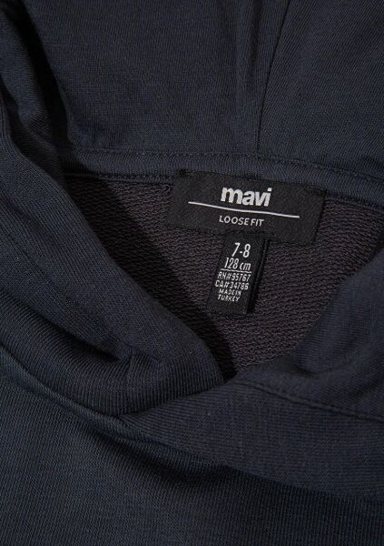 MAVİ JURASSIC PARK BASKILI KAPÜŞONLU ERKEK ÇOCUK SWEATSHIRT