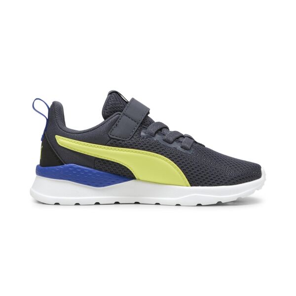 PUMA ANZARUN LİTE AC+ PS GALACTİC GRAY-LEMON SHERBERT-PUMA BLACK ERKEK ÇOCUK MODA AYAKKABI