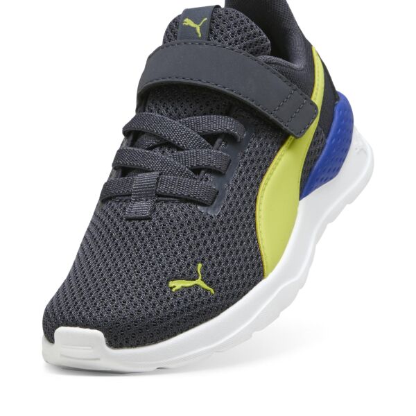 PUMA ANZARUN LİTE AC+ PS GALACTİC GRAY-LEMON SHERBERT- BLACK ERKEK ÇOCUK MODA AYAKKABI