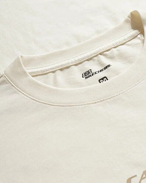 SKECHERS M LIGHTWEIGHT GRAPHIC TEE T-SHIRT UNISEX KISA KOL T-SHIRT