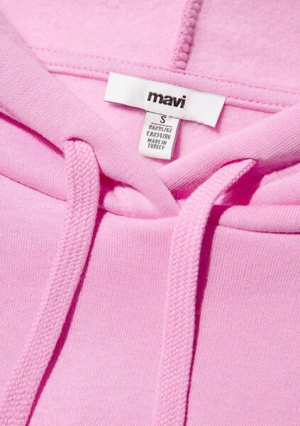 MAVİ SWEATSHIRT KADIN KAPÜŞONLU SWEATSHIRT
