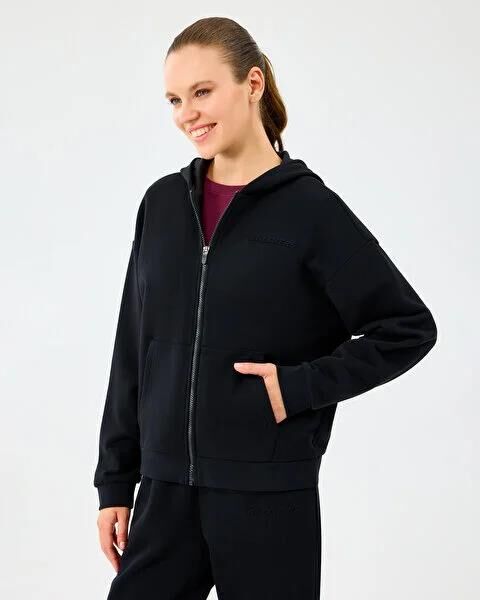 SKECHERS W ESSENTIAL FULL ZIP SWEATSHIRT KADIN SWEATSHIRT