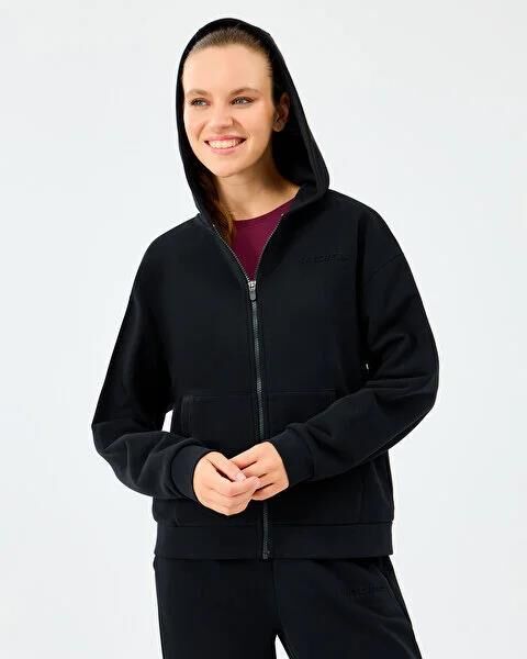 SKECHERS W ESSENTIAL FULL ZIP SWEATSHIRT KADIN SWEATSHIRT