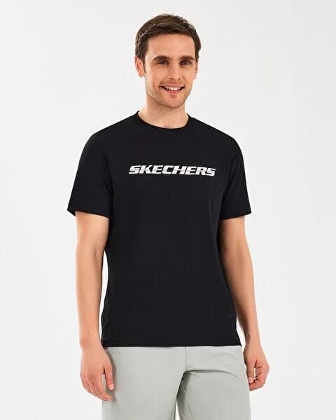SKECHERS M LIGHTWEIGHT GRAPHIC TEE T-SHIRT ERKEK KISA KOL T-SHIRT