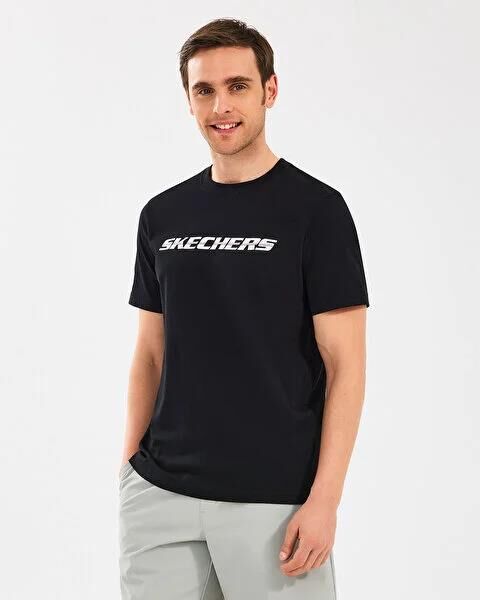 SKECHERS M LIGHTWEIGHT GRAPHIC TEE T-SHIRT ERKEK KISA KOL T-SHIRT