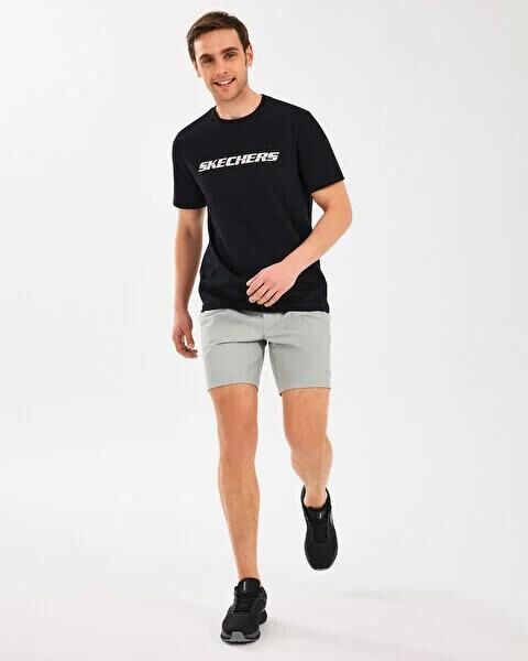 SKECHERS M LIGHTWEIGHT GRAPHIC TEE T-SHIRT ERKEK KISA KOL T-SHIRT