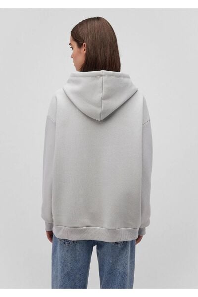 MAVİ SWEATSHIRT KADIN HOODIE