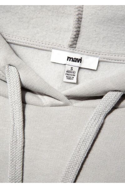MAVİ SWEATSHIRT KADIN HOODIE